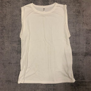 Fabletics White Musle Tee (XS)